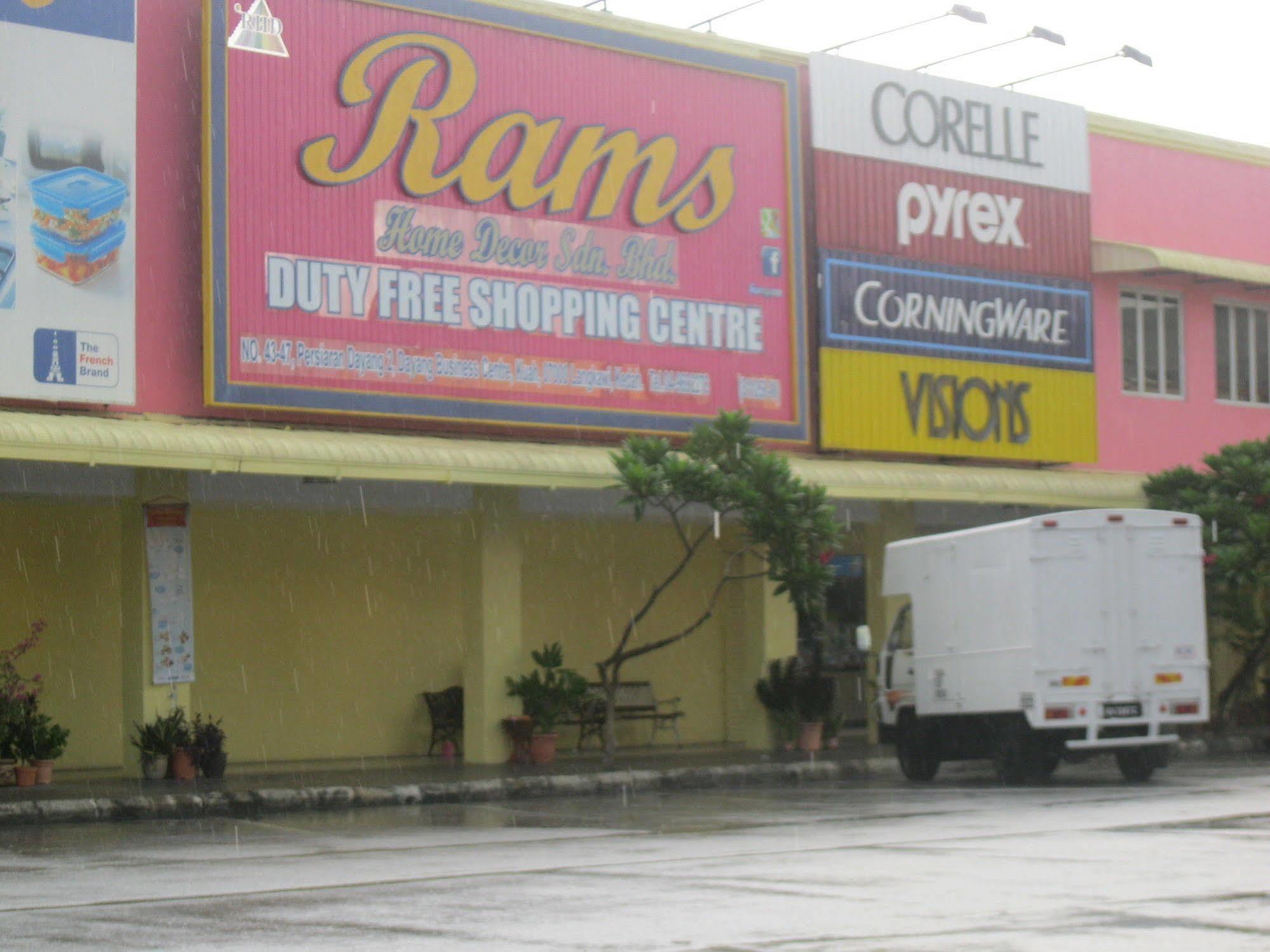 1 Baron Motel Kuah Bagian luar foto