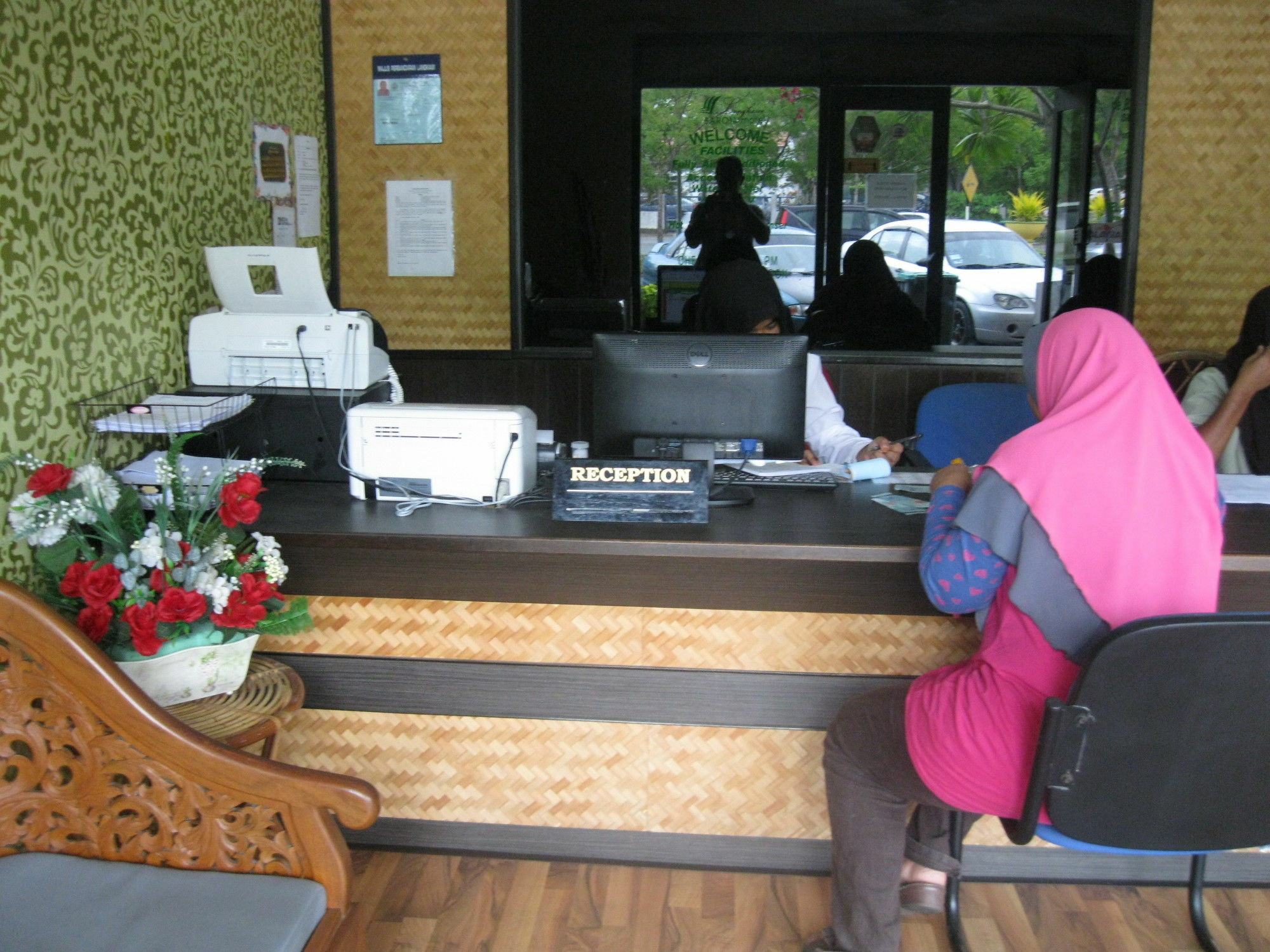 1 Baron Motel Kuah Bagian luar foto